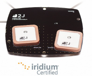 Antena certificada por Iridium (2J Antennas)