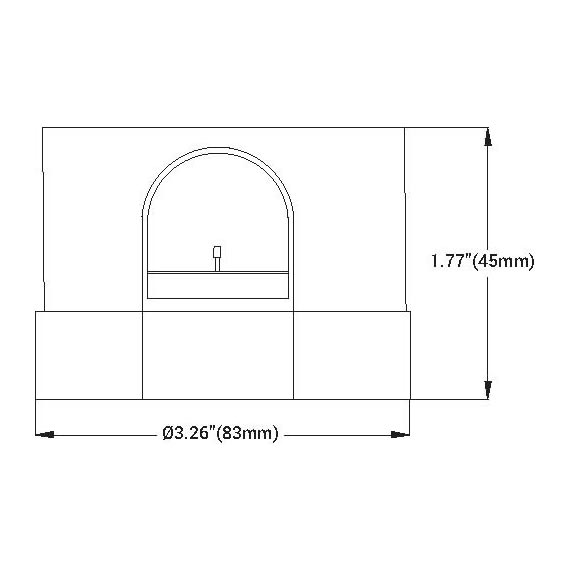 AMI-E8-102-BL-IP65 STYLE 233 | ALTRAN MAGNETICS |